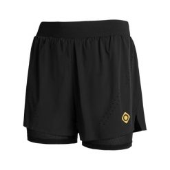 Spodenki sportowe CAGLIARI, lekkie, oddychające i szybkoschnące. Białe spodenki sportowe damskie Izas, bez wzorów, z nylonu, na fitness i siłownię. Za 226.04 zł.