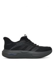 Adidas Sneakersy Cloudfoam Cuxxion Rapidfit HP3445 Czarny. Czarne obuwie sportowe damskie Adidas, z materiału, bez zapięcia. Za 349.99 zł.