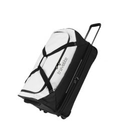 Torba podróżna travelite Basics L ext. Białe torby podróżne Travelite, bez wzorów, z materiału, duże. Za 638.60 zł.