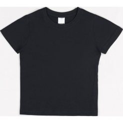 Granatowa Koszulka Iaoel. Niebieskie t-shirty i koszulki chłopięce Born2be, bez wzorów, z dzianiny, bez kołnierzyka, bez ramiączek. Za 4.99 zł.