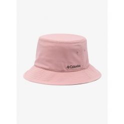 Kapelusz turystyczny Columbia Pine Mountain II Bucket Hat. Czerwone kapelusze damskie Columbia, bez wzorów, sportowe. Za 93.99 zł.