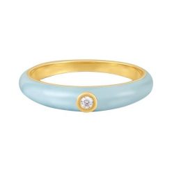 Glanzstücke München Pierścionek z Srebro wysokiej próby w Żółte złoto Pierścionki 1 ct Damski. Żółte pierścionki damskie Glanzstücke München, z cyrkonią, pozłacane. Za 299.99 zł.
