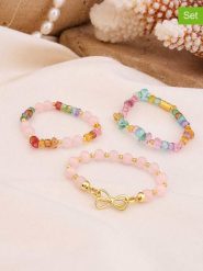L'Atelier de Gaia Bransoletki (3 szt.) rozmiar: onesize. Żółte bransoletki damskie L'Atelier de Gaia, z mosiądzu. Za 55.95 zł.