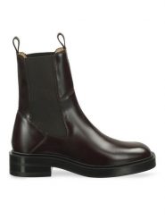 Gant Sztyblety Fallwi 29551713 Brązowy. Brązowe botki damskie Gant, ze skóry, bez obcasa, na płaskiej podeszwie, bez zapięcia. Za 629.99 zł.