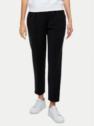 S.Oliver Spodnie materiałowe 2145630 Czarny Slim Fit. Czarne spodnie materiałowe damskie S.Oliver, bez wzorów, z materiału. Za 219.99 zł.