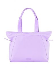 Torba shopper WINGS SOLENNE 14L pojemna PURPLE. Fioletowe torby na laptopa Wings, bez wzorów, z materiału. Za 109.90 zł.