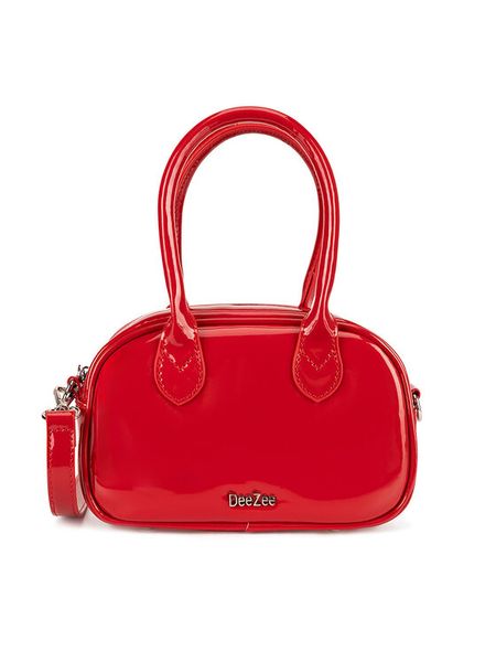DeeZee Torebka DZE-S-019-07 Czerwony. Czerwone kuferki damskie DeeZee, bez wzorów, bez dodatków. Za 129.99 zł.