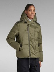 G-Star Kurtka pikowana w kolorze khaki rozmiar: XS. Brązowe kurtki damskie G-Star, s, bez wzorów, z materiału, bez kaptura. Za 276.71 zł.