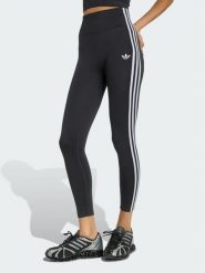 Adidas Legginsy Essentials 3-Stripes Seamless Leggings KZ4121 Czarny Slim Fit. Czarne legginsy damskie Adidas, l, bez wzorów, z syntetyku. Za 219.99 zł.