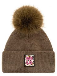 Zwillingsherz Czapka "Wild Leo" w kolorze khaki rozmiar: onesize. Brązowe czapki damskie Zwillingsherz, bez wzorów, z materiału. Za 149.95 zł.
