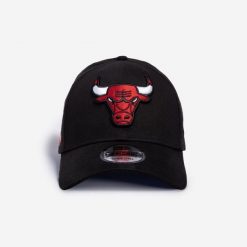 Czapka z daszkiem do koszykówki NBA New Era Chicago Bulls. Czapki z daszkiem damskie New Era, z aplikacjami, z bawełny. Za 119.99 zł.