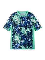 Reima Koszulka do pływania Uiva 5200149H Zielony. Zielone t-shirty i koszulki chłopięce Reima, bez wzorów, z syntetyku, bez kołnierzyka, bez ramiączek. Za 159.99 zł.