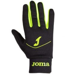Rękawiczki do biegania Joma. Czarne rękawiczki damskie Joma, bez wzorów. Za 39.99 zł.