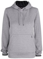 Clique Oakdale Women damska bluza z kapturem funkcjonalna szary melanż. Szare bluzy damskie CLIQUE, xl, bez wzorów, z kapturem. Za 221.81 zł.