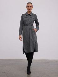 BGN Sukienka w kolorze czarno-białym rozmiar: 38. Białe sukienki damskie BGN, bez wzorów, bez ramiączek. Za 195.99 zł.