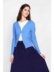 Le Jardin du Lin Kardigan w kolorze błękitnym rozmiar: 38. Niebieskie kardigany damskie Le jardin du lin, bez wzorów. Za 130.99 zł.