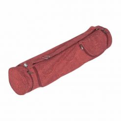 Bawełniana torba na matę do jogi Bodhi Asana Bag 60 - czerwony. Czerwone torby sportowe BODHI, bez wzorów, z bawełny. Za 129.99 zł.