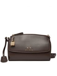 Armani Exchange Torebka XW000304 AF12040 U6304 Brązowy. Brązowe listonoszki damskie Armani Exchange, bez wzorów, ze skóry, bez dodatków. Za 619.99 zł.