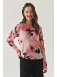 TATUUM Sweter w kolorze jasnoróżowym rozmiar: L. Różowe swetry klasyczne damskie TATUUM, l, z wełny, bez kołnierzyka. Za 184.46 zł.