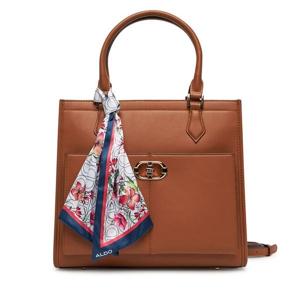 Torebka Aldo. Brązowe torebki klasyczne damskie ALDO, bez dodatków. Za 249.99 zł.