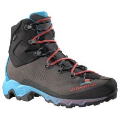 Buty trekkingowe damskie La Sportiva Aequilibrium Trek GTX. Niebieskie obuwie trekkingowe damskie La Sportiva, z gore-texu, bez zapięcia. Za 958.15 zł.