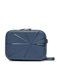 American Tourister Kuferek Starvibe 152544-1596-1CNU Granatowy. Niebieskie kosmetyczki damskie American Tourister, z tworzywa sztucznego, bez dodatków. Za 129.99 zł.