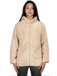 ANAPURNA Kurtka polarowa "Uternel" w kolorze beżowym rozmiar: XXL. Brązowe kurtki damskie ANAPURNA, xxl, bez wzorów, z polaru, bez kaptura. Za 82.99 zł.