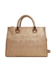 Liu Jo Torebka Ecs M Satchel AF5008 E0538 Złoty. Żółte torebki klasyczne damskie Liu Jo, ze skóry, bez dodatków. Za 609.99 zł.