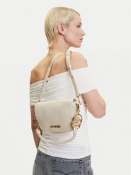 LOVE MOSCHINO Torebka JC4049PP1MLF0110 Kremowy. Białe torebki klasyczne damskie Love Moschino, ze skóry, bez dodatków. Za 460.99 zł.