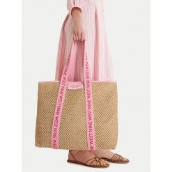 Torebka Nine West. Brązowe shopper bag Nine West, bez dodatków. Za 99.99 zł.