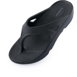 Damskie klapki Loap Kara czarne. Czarne klapki damskie LOOP, bez wzorów, bez obcasa, bez zapięcia. Za 140.99 zł.