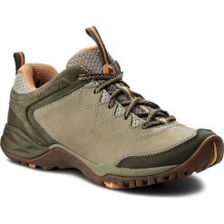 Trekkingi MERRELL - Siren Traveller Q2 J12406 Olive/Vertiver. Zielone obuwie trekkingowe damskie Merrell, z materiału. W wyprzedaży za 239.00 zł.