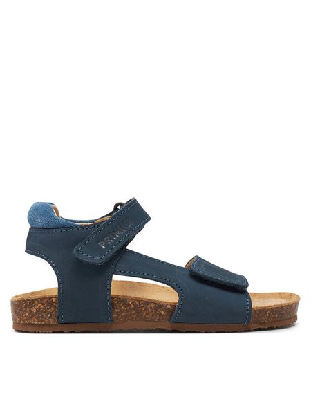 Primigi Sandały 5939600 S Niebieski. Niebieskie sandały chłopięce Primigi, ze skóry, bez zapięcia. Za 269.99 zł.