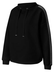 Heine Bluza w kolorze czarnym rozmiar: 42. Czarne bluzy damskie Heine, bez wzorów, bez kaptura. Za 118.56 zł.