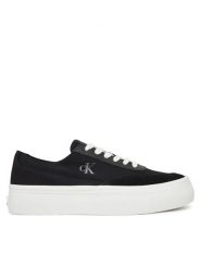 Calvin Klein Jeans Sneakersy Vulc Flatform Low Cv Mix Mg YW0YW01770 Czarny. Czarne obuwie sportowe damskie Calvin Klein Jeans, z jeansu, bez zapięcia. Za 199.99 zł.