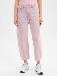 HUGO Dżinsy - Gimine Kobiety Bawełna różowy|lila, 27-32. Czerwone jeansy damskie Hugo. Za 429.95 zł.
