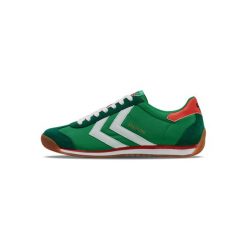 Sneakersy Hummel STADION NYLON. Białe obuwie sportowe damskie Hummel, z nylonu, bez zapięcia. Za 322.50 zł.