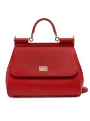 Dolce&Gabbana Torebka BB6002 A1001 Czerwony. Czerwone torebki klasyczne damskie Dolce&Gabbana, ze skóry, bez dodatków. Za 6,369.00 zł.