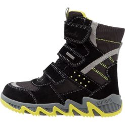 Lurchi SAMUELSYMPATEX Śniegowce black. Czarne buty zimowe chłopięce Lurchi, z materiału. W wyprzedaży za 179.50 zł.