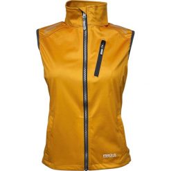 Damska wodoodporna kurtka softshell Pro-X Elements Hanna. Żółte kurtki damskie PRO-X ELEMENTS, bez wzorów, z softshellu, bez kaptura. Za 335.00 zł.