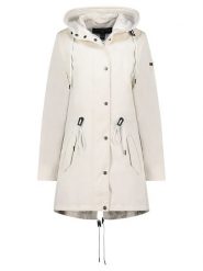 Geographical Norway Parka "Cumi" w kolorze białym rozmiar: XL. Białe parki damskie Geographical Norway, xl, bez kaptura. Za 219.60 zł.