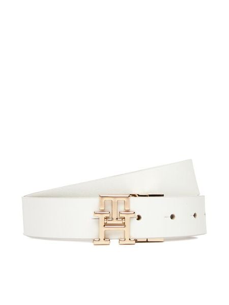 Tommy Hilfiger Pasek Damski AW0AW17768 Écru. Paski damskie Tommy Hilfiger, bez wzorów, ze skóry. Za 169.99 zł.