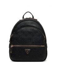 Guess Plecak HWPD71 18320 Czarny. Czarne plecaki Guess, z aplikacjami, ze skóry. Za 609.99 zł.
