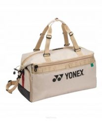 Torba tenisowa Yonex Gearlogic Boston Bag. Brązowe torby sportowe YONEX, bez wzorów, z poliesteru. Za 349.00 zł.