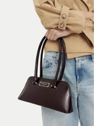 Nine West Torebka CEO-MODERN MUSE-LA374-4764 Brązowy ciemny. Brązowe torebki klasyczne damskie Nine West, ze skóry, bez dodatków. Za 179.99 zł.