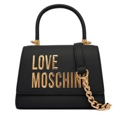 Torebka LOVE MOSCHINO. Czarne torebki klasyczne damskie Love Moschino, bez dodatków. Za 1,009.00 zł.