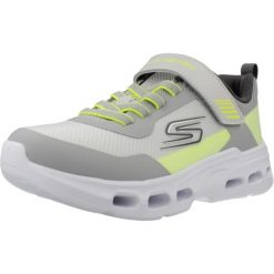 Buty SKECHERS GLIDE STEP DRIFT Szary. Szare obuwie trekkingowe damskie Skechers, z syntetyku, bez zapięcia. Za 242.99 zł.