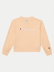 Champion Bluza 405086 Pomarańczowy Regular Fit. Brązowe bluzy dziewczęce Champion, bez wzorów, z bawełny, bez ramiączek, bez kaptura. Za 69.99 zł.