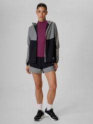 4F Spodenki do biegania odblaskowe damskie - czarne XL. Czarne szorty damskie 4F, bez wzorów, z materiału. Za 199.99 zł.