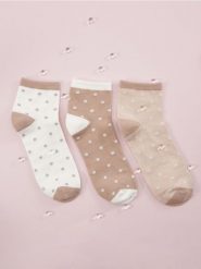 Skarpetki 3 pack - wielobarwny. Skarpetki damskie Sinsay, bez wzorów. Za 12.99 zł.